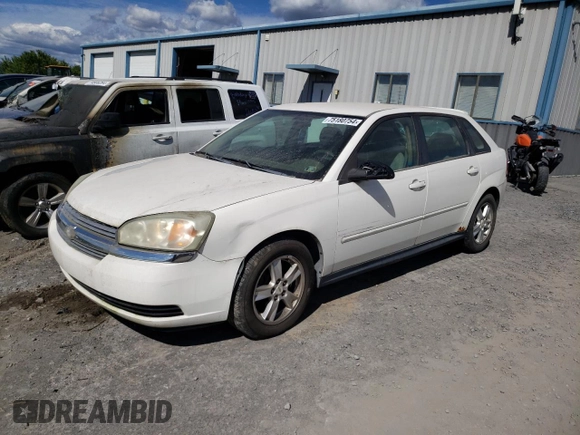 2005 Chevrolet Malibu Maxx LS with VIN 1G1ZT62865F116580, listed as a Copart auction lot 75180754 with 292,419 mi miles and Clean Title. Bid and sale history available at carsss.com. Image 1.