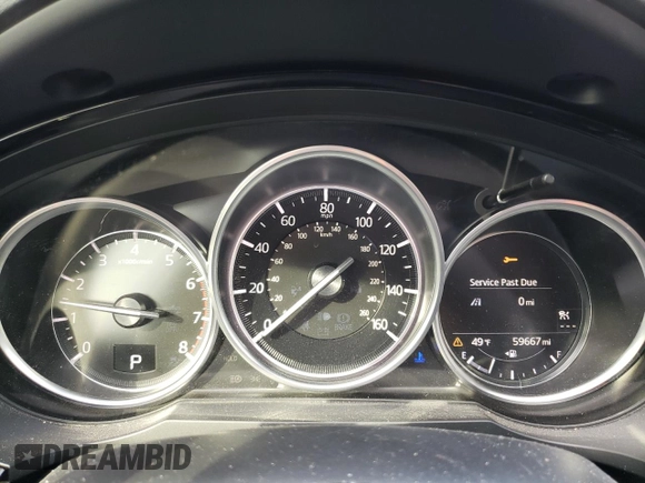 2020 Mazda CX-9 Touring with VIN JM3TCACY2L0407342, listed as a Copart auction lot 47590235 with 59,667 mi miles and Salvage title. Bid and sale history available at DreamBid. Image 9.