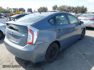 2012 Toyota Prius One with VIN JTDKN3DU9C1609255, listed as a IAAI auction lot 42031902 with 1 mi miles. Bid and sale history available at carsss.com. Image 4.