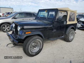 1985 Jeep CJ with VIN 1JCUM87A9FT002791, listed as a Copart auction lot 42563655 with 49,934 mi miles and Salvage Title. Bid and sale history available at carsss.com. Image 1.