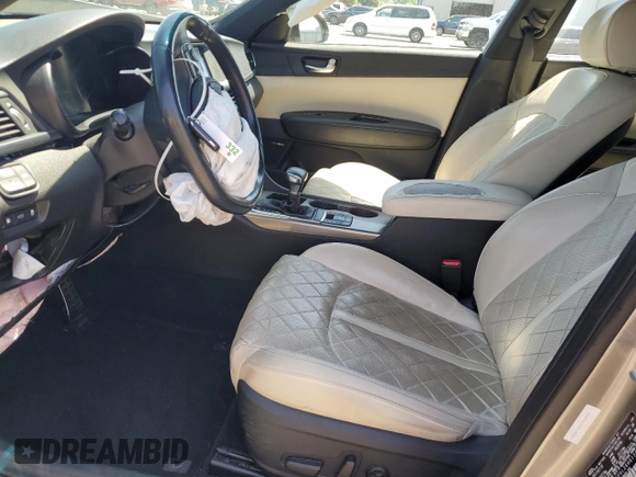 2017 Kia Optima SX Limited with VIN 5XXGV4L26HG138933, listed as a Copart auction lot 55078945 with 53,175 mi miles and Salvage title. Bid and sale history available at DreamBid. Image 7.