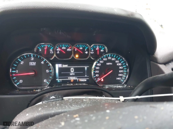 2015 Chevrolet Tahoe LTZ with VIN 1GNSCCKC7FR576236, listed as a IAAI auction lot 40794643 with 170,040 mi miles. Bid and sale history available at carsss.com. Image 7.