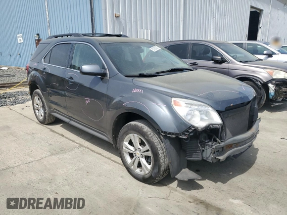 2010 Chevrolet Equinox 1LT with VIN 2CNFLEEWXA6410353, listed as a Copart auction lot 53783375 with 134,435 mi miles and Salvage Title. Bid and sale history available at DreamBid. Image 4.