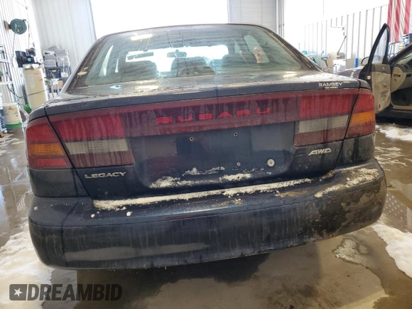 2004 Subaru Legacy Sedan (Natl) L with VIN 4S3BE625546206519, listed as a Copart auction lot 44302505 with 153,896 mi miles and Salvage Title. Bid and sale history available at carsss.com. Image 6.