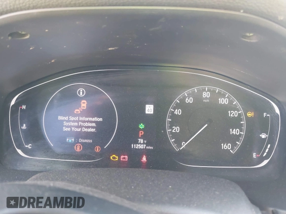 2018 Honda Accord EX with VIN 1HGCV1F49JA019822, listed as a IAAI auction lot 41761969 with 112,507 mi miles and . Bid and sale history available at DreamBid. Image 7.