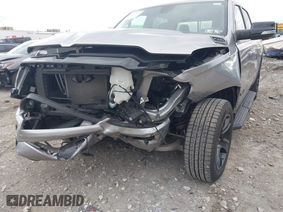 2022 Ram 1500 Big Horn with VIN 1C6SRFFT5NN280759, listed as a IAAI auction lot 42032376 with 25,486 mi miles and . Bid and sale history available at DreamBid. Image 6.