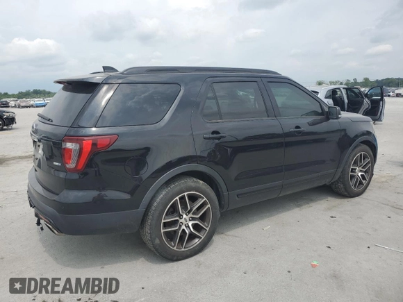 2016 Ford Explorer Sport с VIN 1FM5K8GT3GGD00949, выставлен на аукционе Copart как лот 59658755 с пробегом 147 120 миль миль и Списание • Salvage title. История ставок и продаж доступна на DreamBid. Изображение 3.