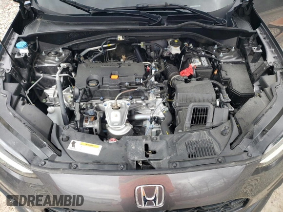 2024 Honda HR-V LX with VIN 3CZRZ2H37RM778842, listed as a Copart auction lot 49843105 with 9,732 mi miles and Salvage title. Bid and sale history available at DreamBid. Image 12.