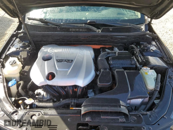 2016 Kia Optima Hybrid with VIN KNAGM4AD8G5094859, listed as a Copart auction lot 74542594 with 56,824 mi miles and Salvage Title. Bid and sale history available at carsss.com. Image 11.