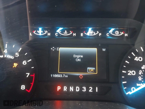 2015 Ford F-150 XLT with VIN 1FTEX1E81FFC21523, listed as a IAAI auction lot 41645827 with 116,693 mi miles. Bid and sale history available at carsss.com. Image 15.