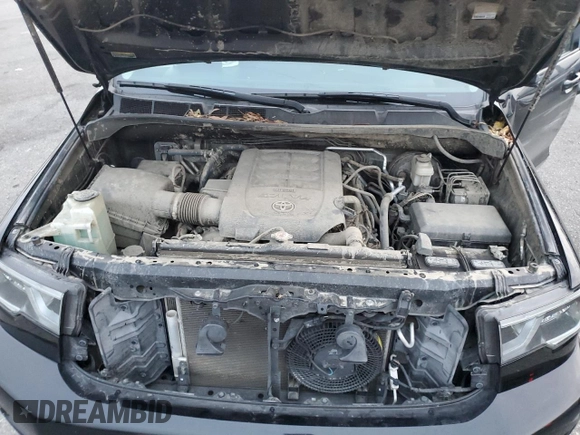 2021 Toyota Sequoia TRD Pro with VIN 5TDEY5B15MS184131, listed as a Copart auction lot 82616744 with 54,038 mi miles and Salvage Title. Bid and sale history available at carsss.com. Image 14.