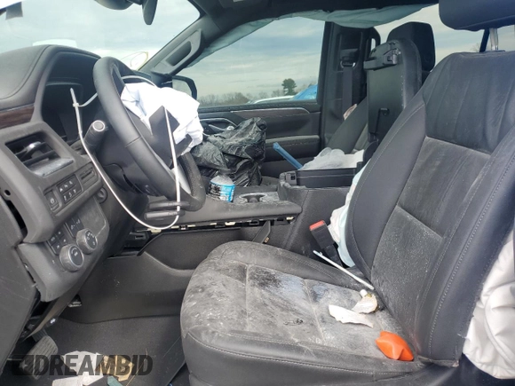 2023 Chevrolet Tahoe Z71 z VIN 1GNSKPKD8PR336200, wystawiony jako Copart lot #79418844 z przebiegiem Nie podano mil oraz Szkoda całkowita • Salvage title. Historia ofert i sprzedaży dostępna na DreamBid. Obrazek 7.