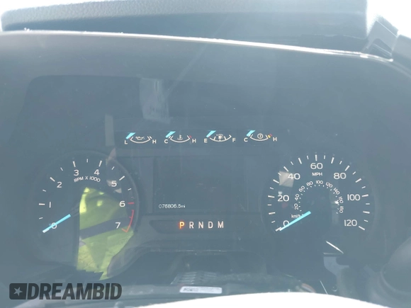 2018 Ford F-150 XL with VIN 1FTEW1CP8JKE91006, listed as a IAAI auction lot 42123840 with 76,806 mi miles and . Bid and sale history available at DreamBid. Image 7.