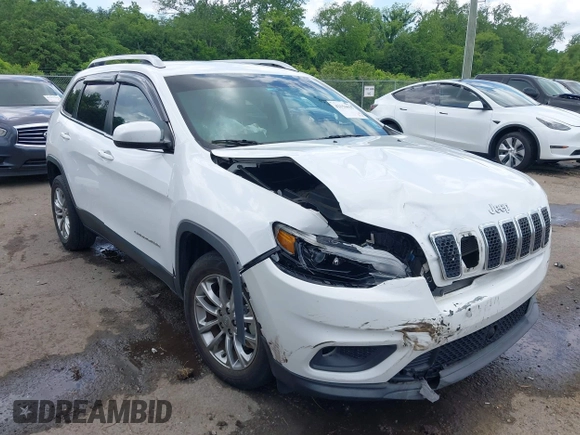 2021 Jeep Cherokee Latitude Lux with VIN 1C4PJLMXXMD239400, listed as a IAAI auction lot 42156023 with 80,304 mi miles and . Bid and sale history available at DreamBid. Image 1.