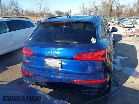 2020 Audi SQ5 Premium Plus with VIN WA1B4AFY6L2016349, listed as a IAAI auction lot 41318772 with 42,124 mi miles and . Bid and sale history available at DreamBid. Image 17.