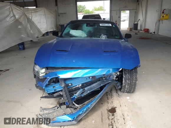 2021 Ford Mustang GT with VIN 1FA6P8CF5M5145196, listed as a Copart auction lot 58097725 with 29,413 mi miles and Salvage title. Bid and sale history available at DreamBid. Image 5.