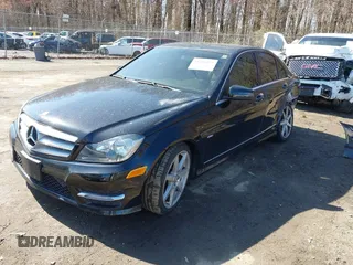 2012 Mercedes-Benz C-Class C 250 Sport with VIN WDDGF4HB9CR237960, listed as a IAAI auction lot 41816875 with 126,524 mi miles. Bid and sale history available at carsss.com. Image 17.