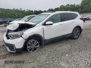2021 Honda CR-V EX-L with VIN 5J6RW1H81MA005823, listed as a Copart auction lot 58691655 with Not provided miles and Salvage title. Bid and sale history available at DreamBid. Image 1.