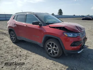 2025 Jeep Compass Limited with VIN 3C4NJDCN6ST546034, listed as a Copart auction lot 60867155 with 5,285 mi miles and Salvage title. Bid and sale history available at DreamBid. Image 4.