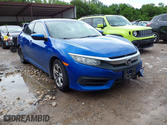 2018 Honda Civic LX with VIN 19XFC2F51JE043724, listed as a IAAI auction lot 42092461 with 176,743 mi miles and . Bid and sale history available at DreamBid. Image 1.