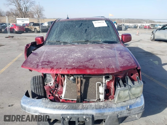 2010 GMC Canyon SLE1 with VIN 1GTDSCD91A8147601, listed as a IAAI auction lot 41700120 with 125,678 mi miles. Bid and sale history available at carsss.com. Image 12.