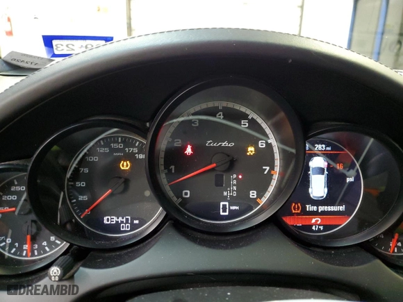 2013 Porsche Cayenne Turbo with VIN WP1AC2A21DLA91371, listed as a Copart auction lot 41535915 with 103,447 mi miles and Salvage Title. Bid and sale history available at carsss.com. Image 9.