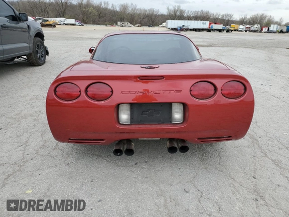 1998 Chevrolet Corvette with VIN 1G1YY22GXW5124587, listed as a Copart auction lot 48278364 with 104,384 mi miles and Salvage Title. Bid and sale history available at DreamBid. Image 6.
