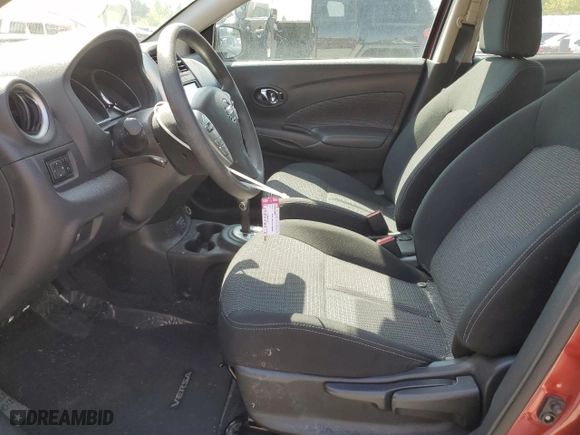 2019 Nissan Versa Sedan SV with VIN 3N1CN7AP4KL836700, listed as a Copart auction lot 54002575 with 49,387 mi miles and Salvage Title. Bid and sale history available at carsss.com. Image 7.