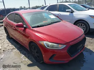2018 Hyundai Elantra SE with VIN KMHD74LF6JU580817, listed as a IAAI auction lot 41746131 with 108,999 mi miles. Bid and sale history available at carsss.com. Image 1.