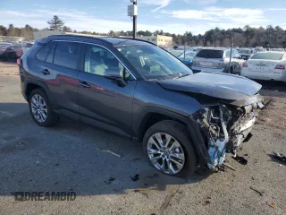 2024 Toyota RAV4 XLE Premium with VIN 2T3A1RFV8RC437554, listed as a Copart auction lot 88414755 with 12,217 mi miles and Salvage Title. Bid and sale history available at carsss.com. Image 4.