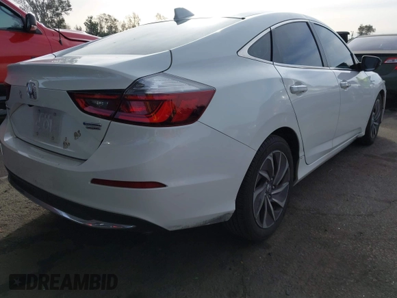 2021 Honda Insight Touring with VIN 19XZE4F97ME002699, listed as a IAAI auction lot 41397130 with 213,920 mi miles and . Bid and sale history available at carsss.com. Image 4.