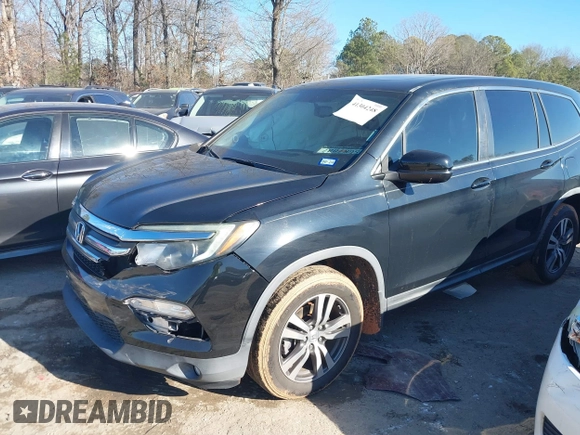 2016 Honda Pilot EX-L with VIN 5FNYF5H59GB005482, listed as a IAAI auction lot 41304248 with 127,092 mi miles and . Bid and sale history available at DreamBid. Image 18.