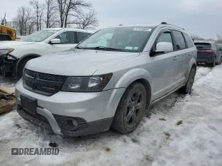 2014 Dodge Journey Crossroad with VIN 3C4PDDGG5ET282062, listed as a Copart auction lot 47325885 with 126,816 mi miles and Salvage title. Bid and sale history available at DreamBid. Image 1.