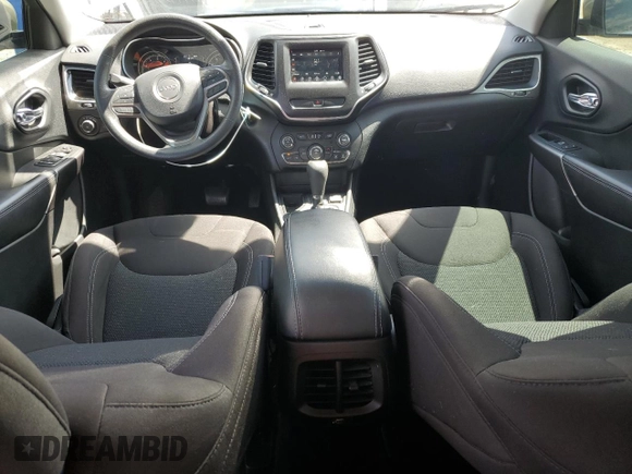 2019 Jeep Cherokee Latitude with VIN 1C4PJLCB5KD344705, listed as a Copart auction lot 52260515 with 110,894 mi miles and Salvage Title. Bid and sale history available at carsss.com. Image 8.