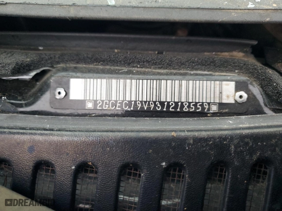2003 Chevrolet Silverado 1500 LS with VIN 2GCEC19V931218559, listed as a Copart auction lot 46908835 with 269,668 mi miles and Salvage Title. Bid and sale history available at carsss.com. Image 13.