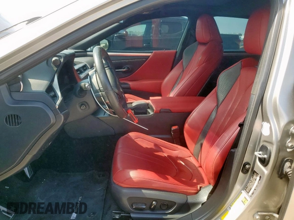 2020 Lexus ES 350 F Sport with VIN 58AGZ1B15LU051396, listed as a Copart auction lot 58450855 with 88,283 mi miles and Salvage title. Bid and sale history available at DreamBid. Image 7.