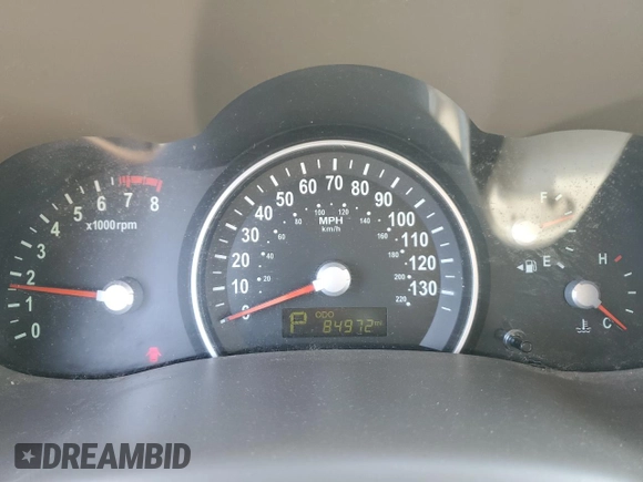 2012 Kia Sedona LX with VIN KNDMG4C72C6465538, listed as a Copart auction lot 51450135 with 84,972 mi miles and Salvage Title. Bid and sale history available at carsss.com. Image 9.