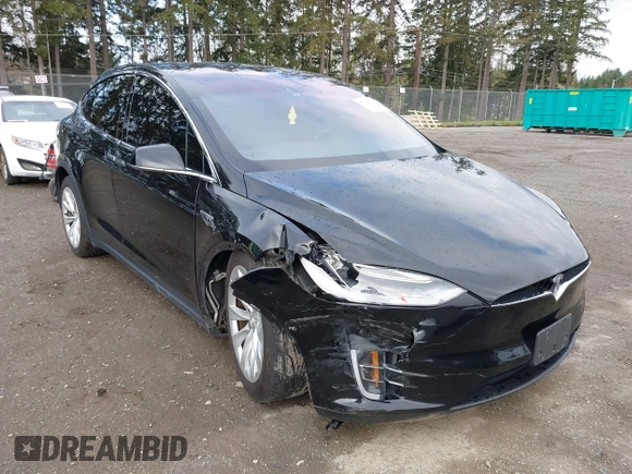 2016 Tesla Model X 70D with VIN 5YJXCBE20GF013046, listed as a IAAI auction lot 41944005 with 94,509 mi miles. Bid and sale history available at carsss.com. Image 1.