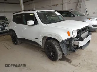 2018 Jeep Renegade Latitude z VIN ZACCJBBB9JPH50996, wystawiony jako IAAI lot #41848536 z przebiegiem 103 548 mil mil oraz . Historia ofert i sprzedaży dostępna na DreamBid. Obrazek 1.