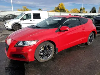2015 Honda CR-Z with VIN JHMZF1D40FS001315, listed as a Copart auction lot 77834054 with 73,514 mi miles and Salvage Title. Bid and sale history available at carsss.com. Image 1.