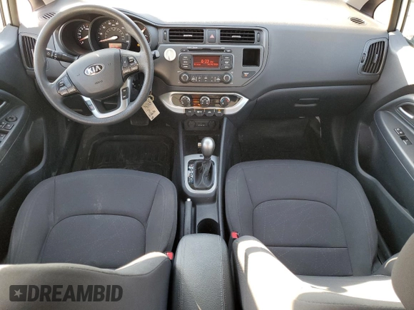 2014 Kia Rio EX with VIN KNADN5A37E6410739, listed as a Copart auction lot 70122594 with 60,177 mi miles and Salvage Title. Bid and sale history available at carsss.com. Image 8.