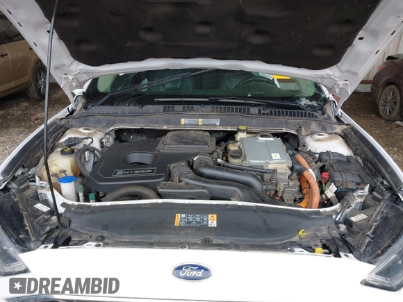 2017 Ford Fusion Hybrid Titanium with VIN 3FA6P0RU1HR322997, listed as a IAAI auction lot 41506630 with 263,589 mi miles and . Bid and sale history available at DreamBid. Image 10.