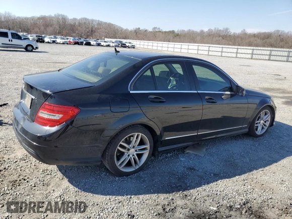 2013 Mercedes-Benz C 250 Sport with VIN WDDGF4HB5DR245894, listed as a Copart auction lot 49035925 with 184,374 mi miles and Salvage Title. Bid and sale history available at DreamBid. Image 3.