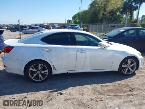 2009 Lexus IS 250 with VIN JTHBK262495093692, listed as a IAAI auction lot 41779640 with 195,379 mi miles. Bid and sale history available at carsss.com. Image 13.