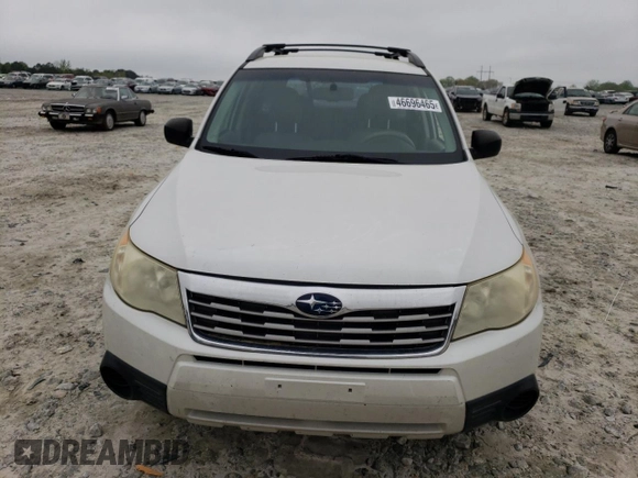 2010 Subaru Forester 2.5X with VIN JF2SH6BC7AH798240, listed as a Copart auction lot 46696465 with 184,921 mi miles and Salvage Title. Bid and sale history available at carsss.com. Image 5.