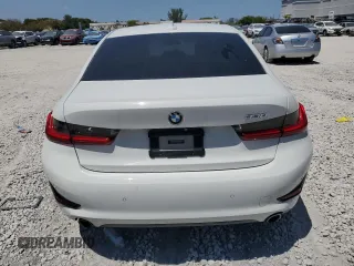 2019 BMW 3 Series 330i with VIN 3MW5R1J56K8A04250, listed as a Copart auction lot 53336355 with 105,543 mi miles and Salvage Title. Bid and sale history available at carsss.com. Image 6.