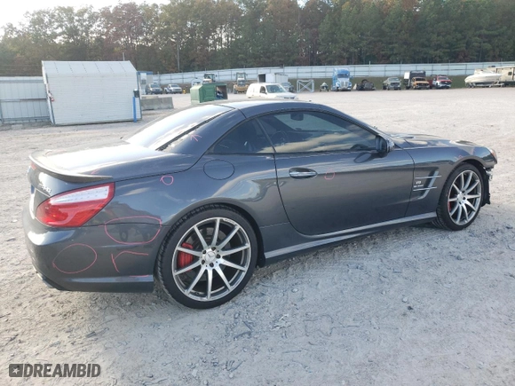 2013 Mercedes-Benz SL-Class SL 63 AMG with VIN WDDJK7EAXDF013016, listed as a Copart auction lot 78980384 with 79,017 mi miles and Salvage Title. Bid and sale history available at carsss.com. Image 3.