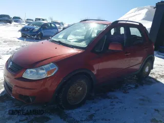 2009 Suzuki SX4 Man Touring Pkg AWD with VIN JS2YB417295100669, listed as a Copart auction lot 47551655 with 161,411 mi miles and Salvage Title. Bid and sale history available at carsss.com. Image 1.