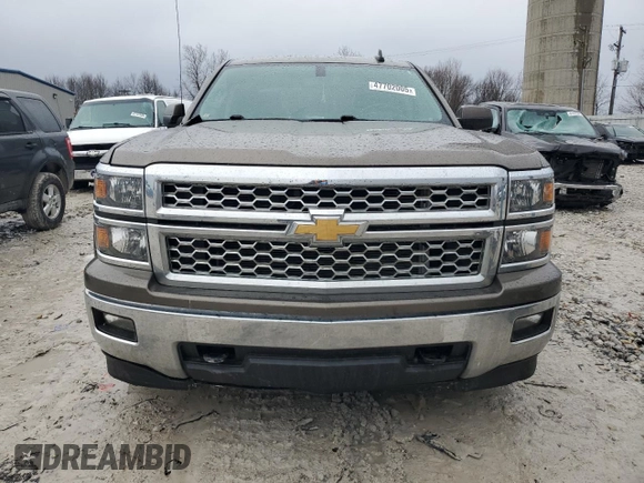2015 Chevrolet Silverado 1500 LT with VIN 1GCUKREC5FF202602, listed as a Copart auction lot 48587875 with 160,056 mi miles and Clean Title. Bid and sale history available at DreamBid. Image 5.