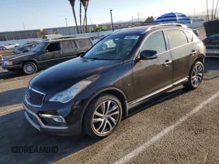 2017 Infiniti QX50 with VIN JN1BJ0RP4HM386189, listed as a Copart auction lot 69852174 with 95,390 mi miles and Salvage Title. Bid and sale history available at carsss.com. Image 1.